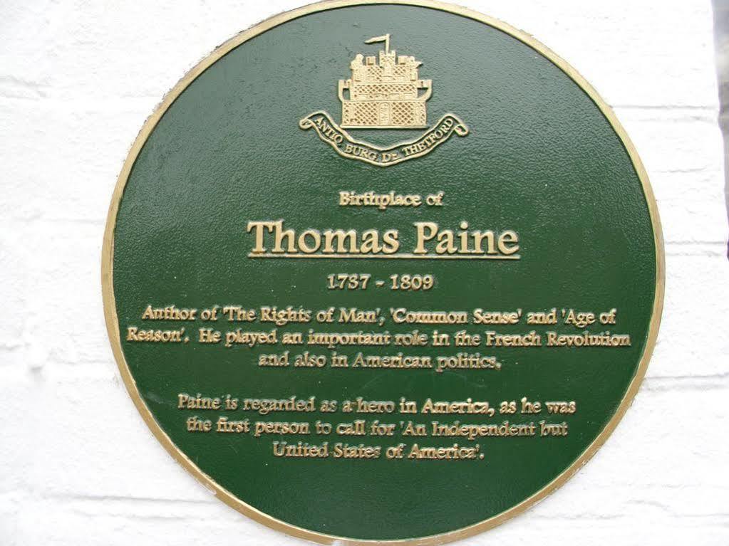 The Thomas Paine Hotel Thetford Exterior foto